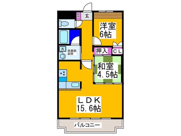 グランド－ル229の物件間取画像